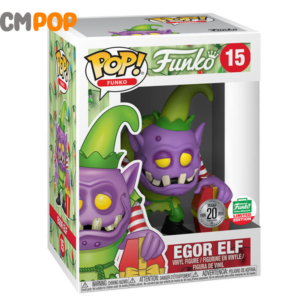 Egor Elf - #15 Funko Pop! Limited Edition 20 Years Funniversary