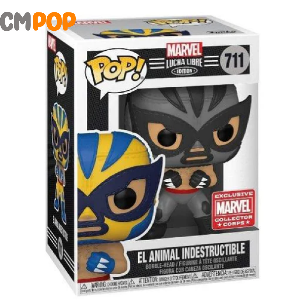 El Animal Indestructible - #711 Funko Pop! Marvel Collector Corps Exclusive Pop