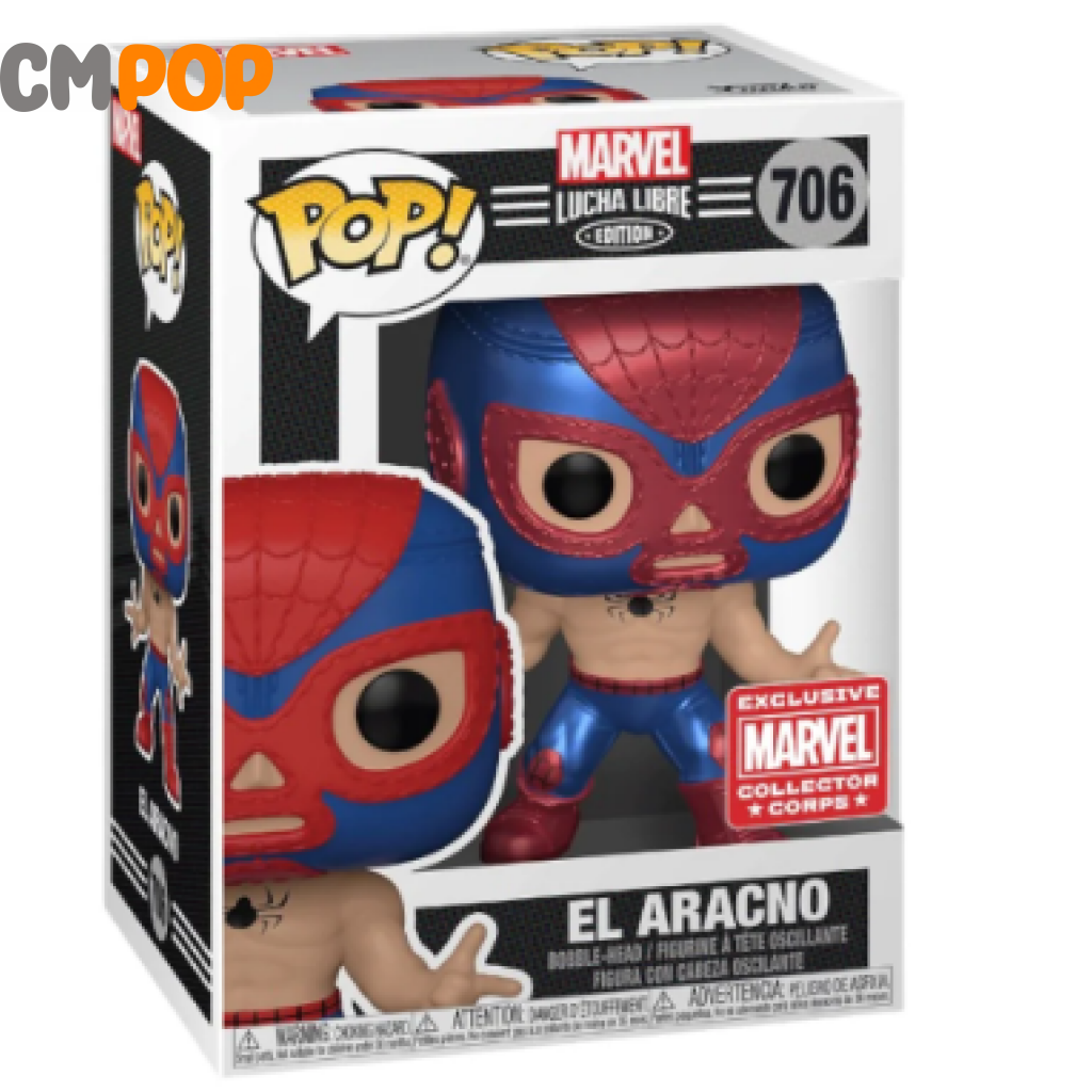El Aracno - #706 Funko Pop! Marvel Collector Corps Exclusive Pop
