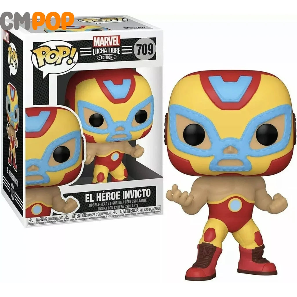 El Heroe Invicto - #709 Funko Pop! Marvel Pop
