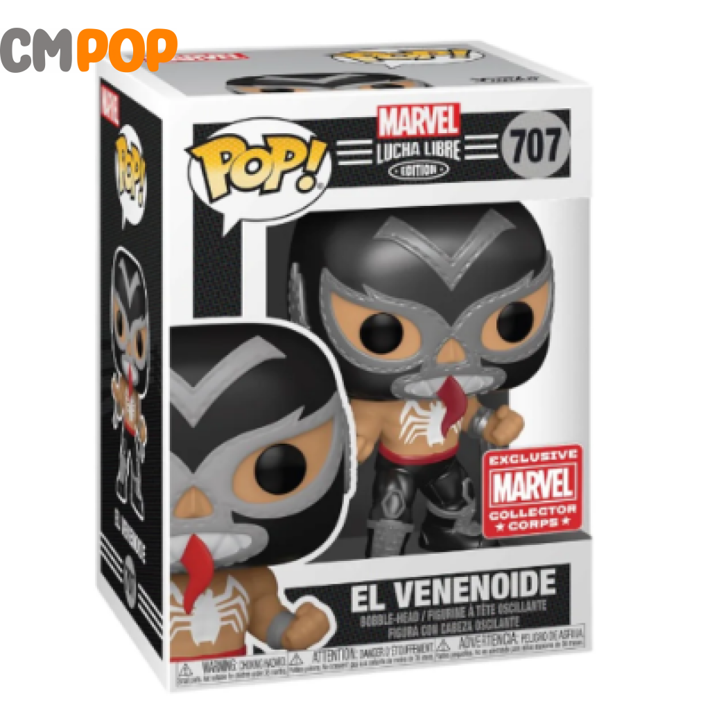 El Venenoide - #707 Funko Pop! Marvel Collector Corps Exclusive Pop