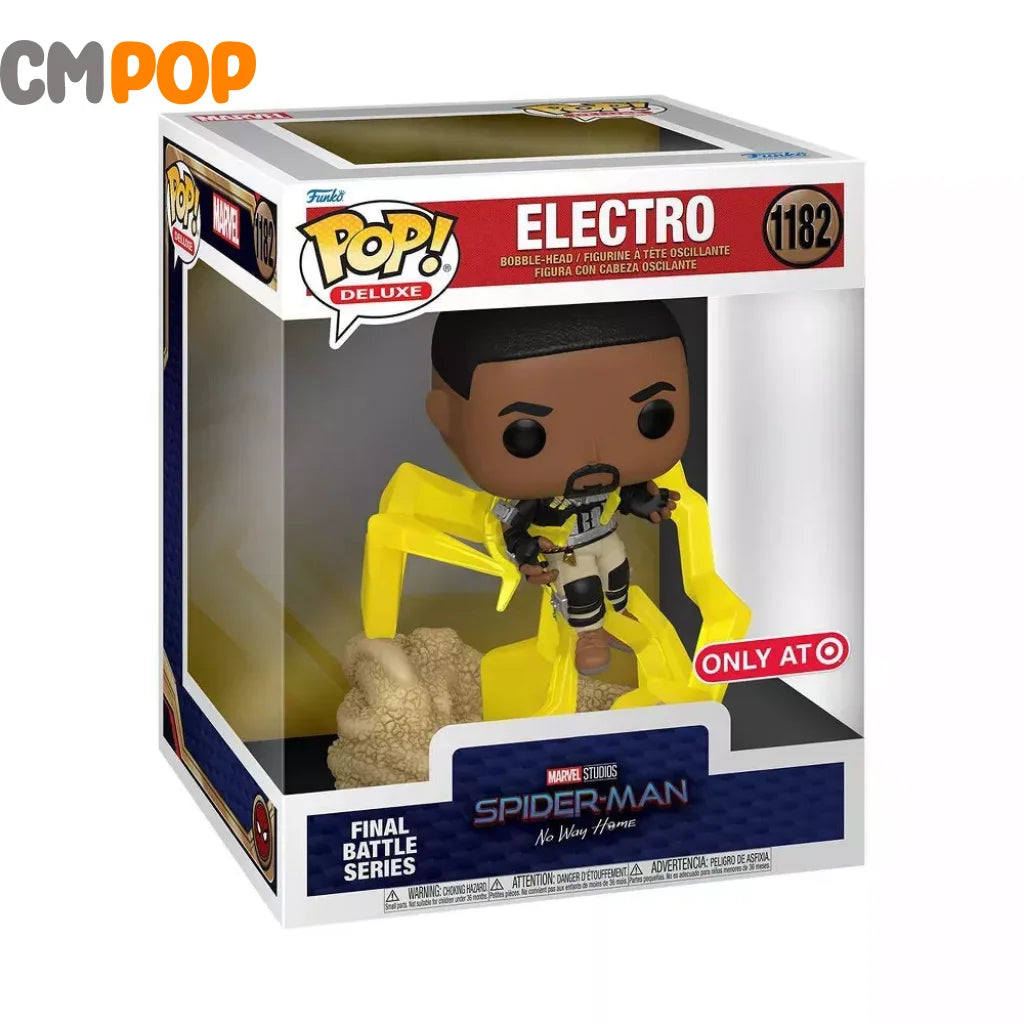Electro - #1182 Funko Pop! Pop Deluxe Spiderman No Way Home Target Exclusive
