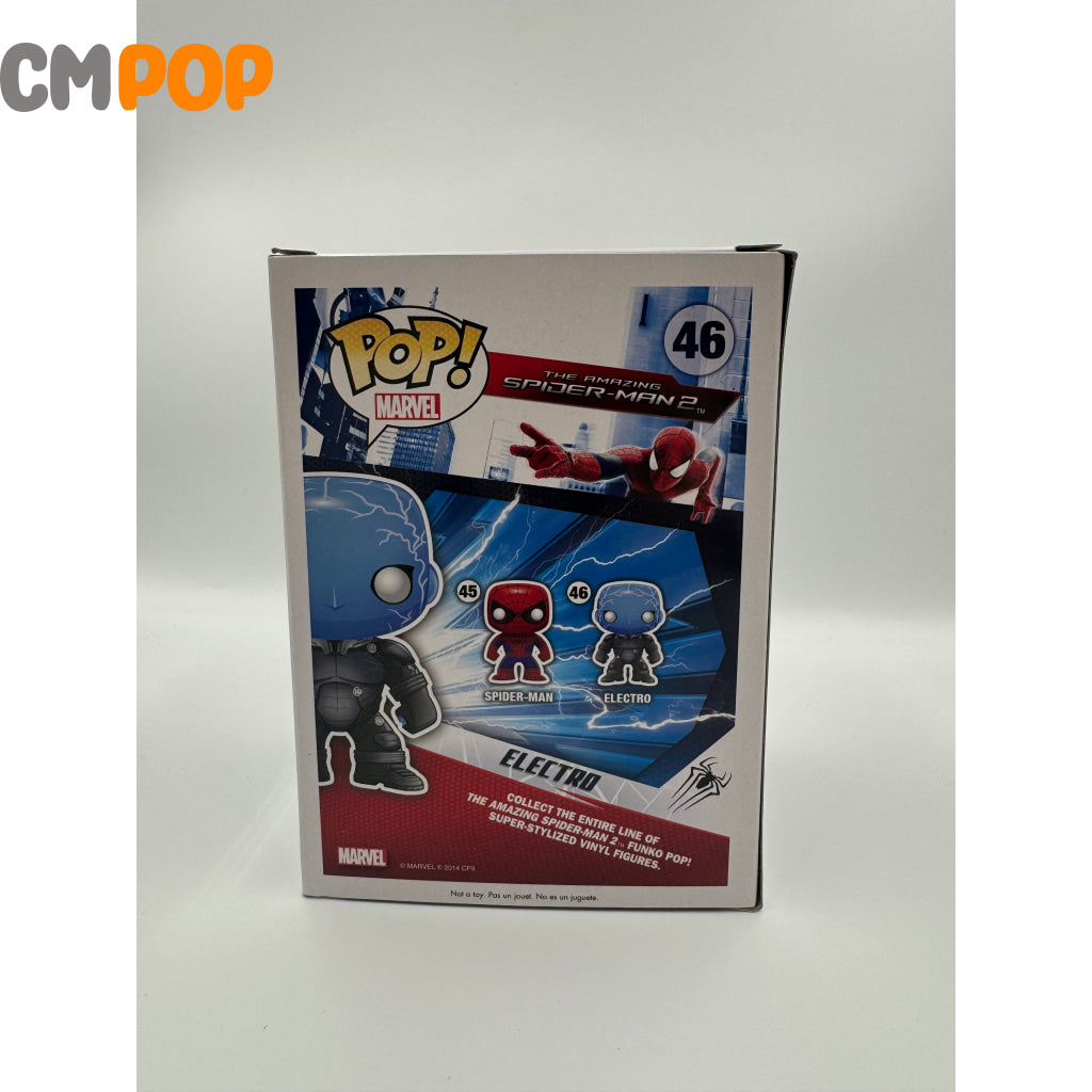 Electro - #46 Funko Pop! Marvel Spider Man 2 Glows In The Dark