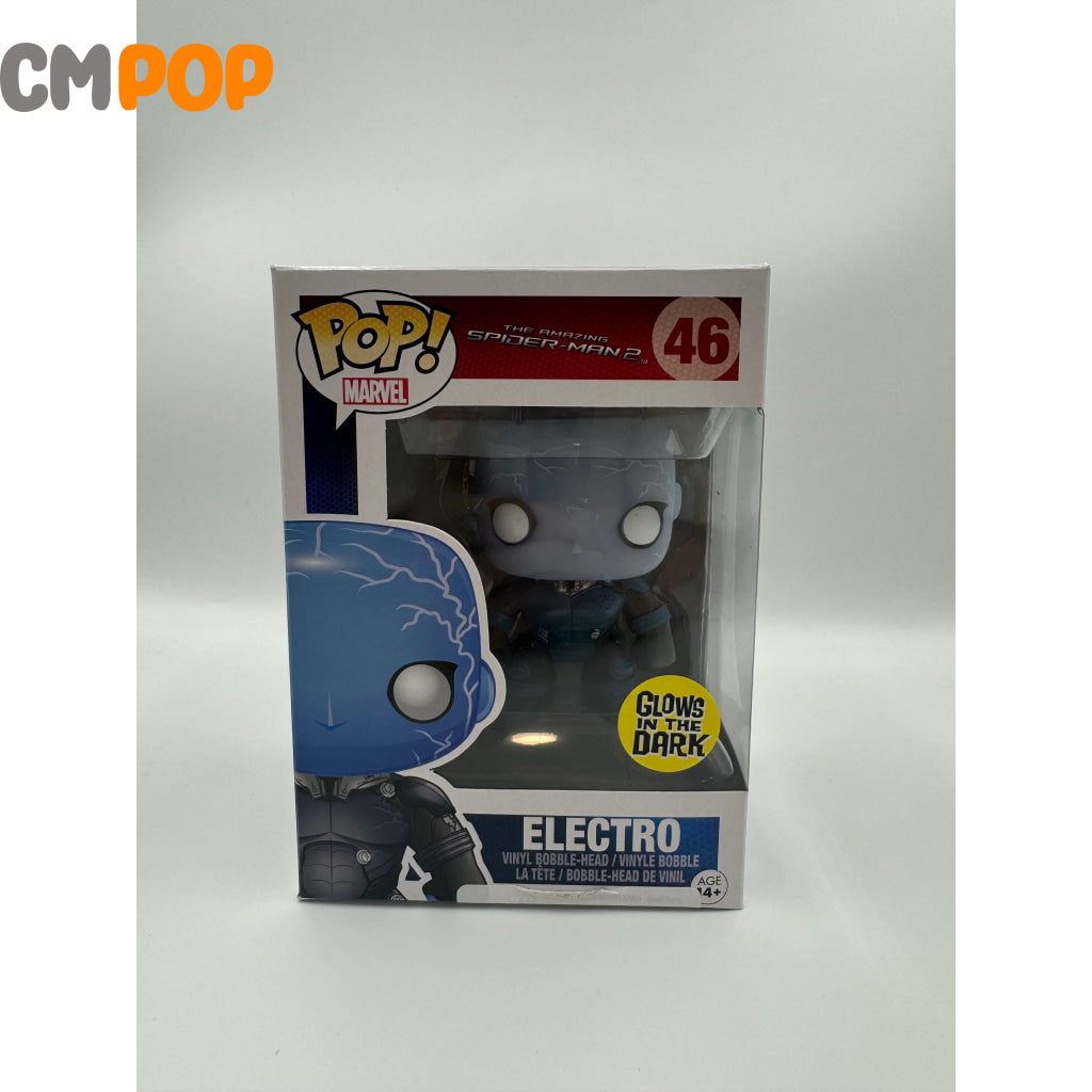 Electro - #46 Funko Pop! Marvel Spider Man 2 Glows In The Dark