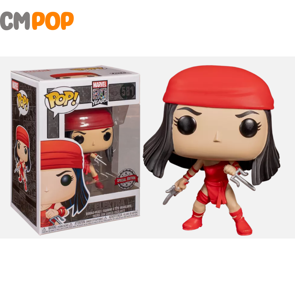 Elektra - #581 Funko Pop! Marvel 80 Years Special Edition Pop