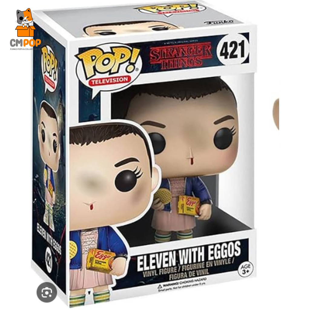 Eleven With Eggos - #421- Funko Pop! Stranger Things Pop