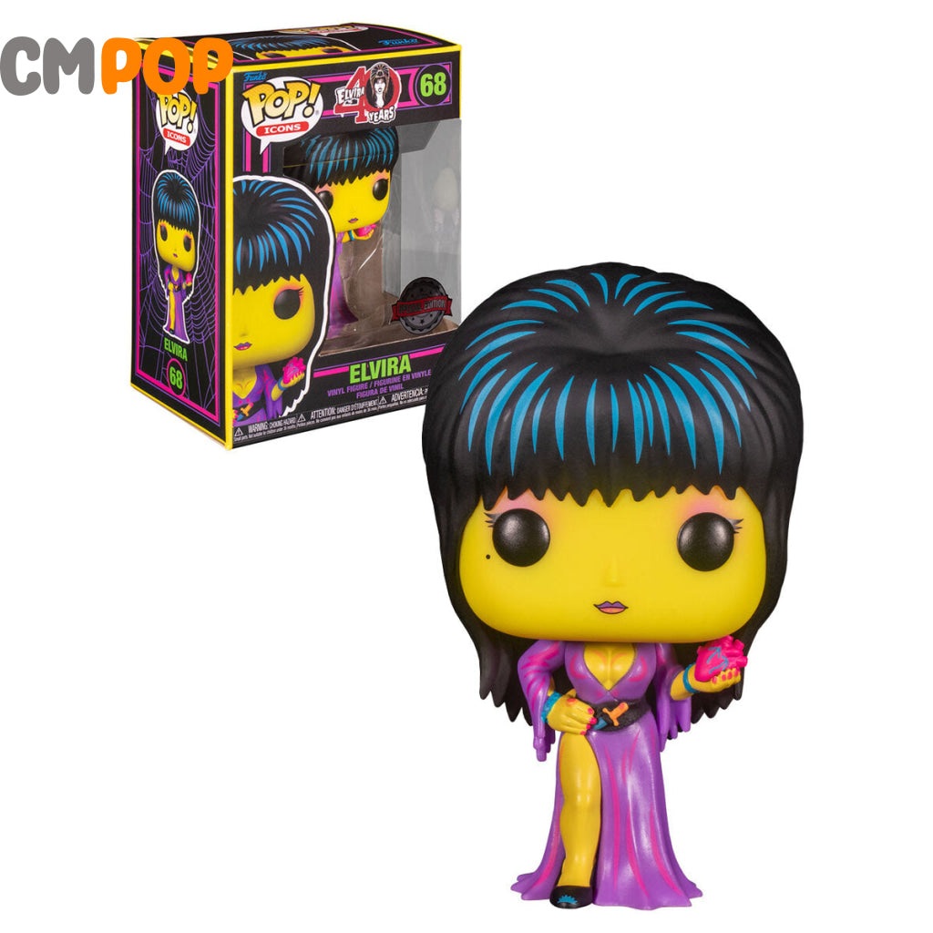 Elvira - #68 Funko Pop! Icons Special Edition Exclusive Pop