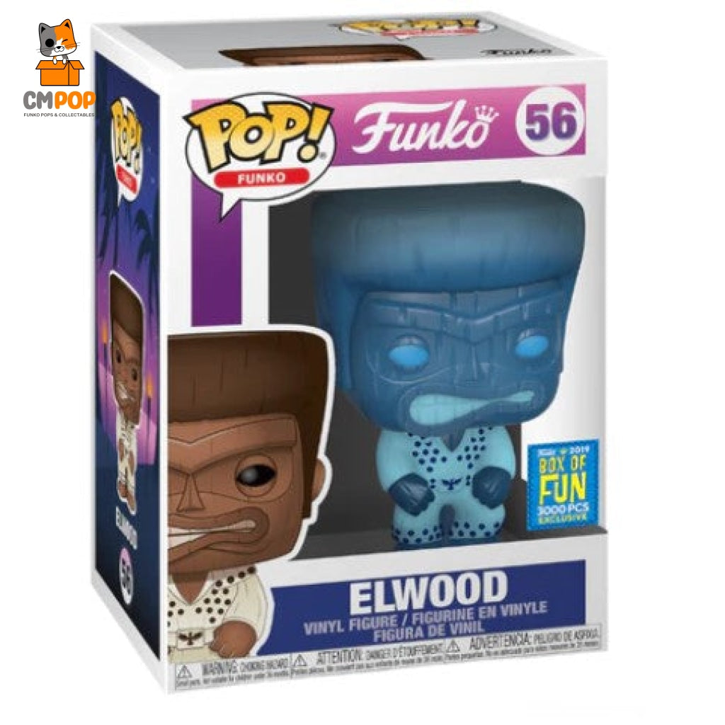Elwood - #56 Funko Pop! Box Of Fun 3000 Pieces Exclusive 9/10 Condition Pop