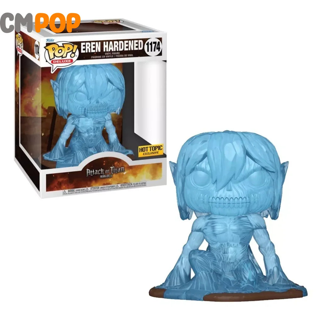 Eren Hardened - #1174 - Funko Pop! - Attack on Titan - Hot Topic Exclusive - Deluxe Funko Pop