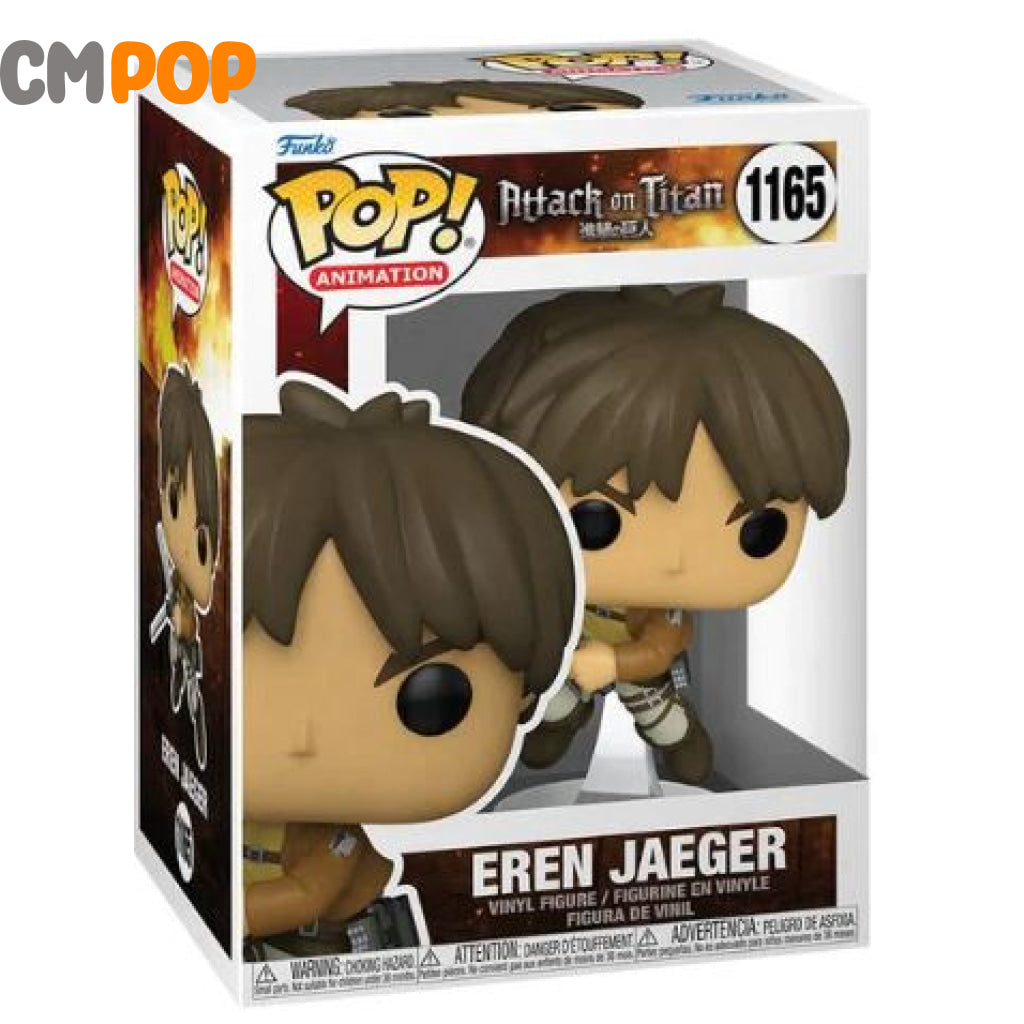 Eren Jeager - #1165 Funko Pop! Attack On Titan Pop
