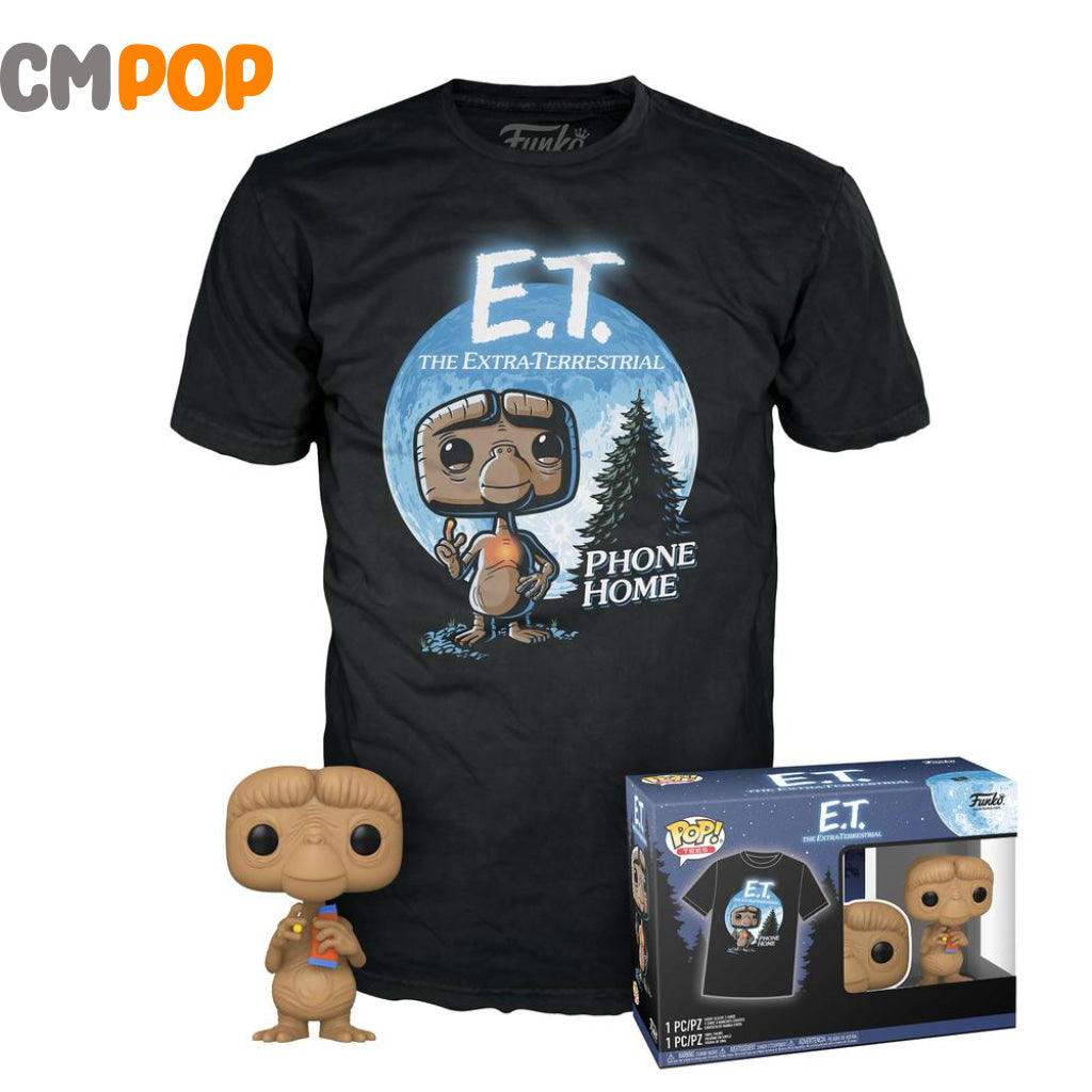 ET - Funko POP! & Tee - Tees - E.T. with Reeses - Extra Large - (XL) Loungefly