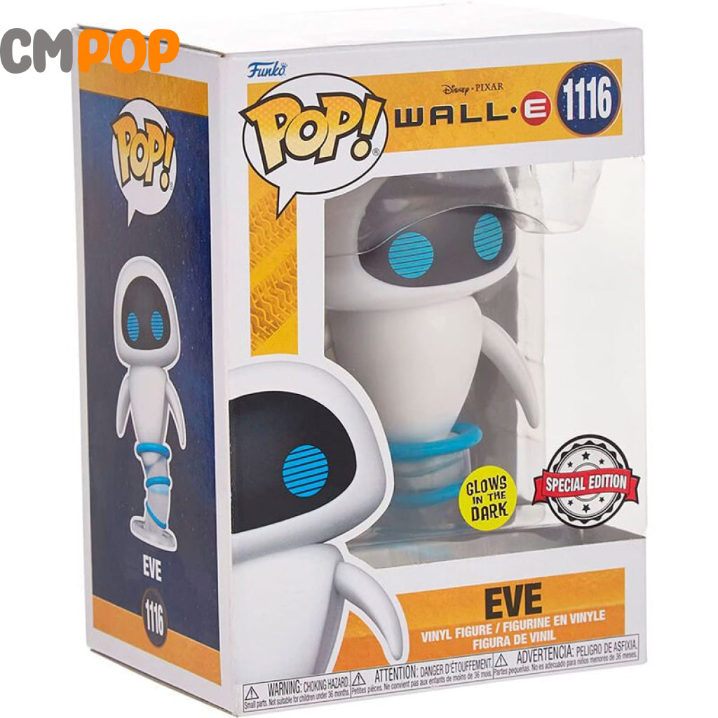 Eve Gitd - #1116 Funko Pop! Wall-E Special Edition Exclusive Pop