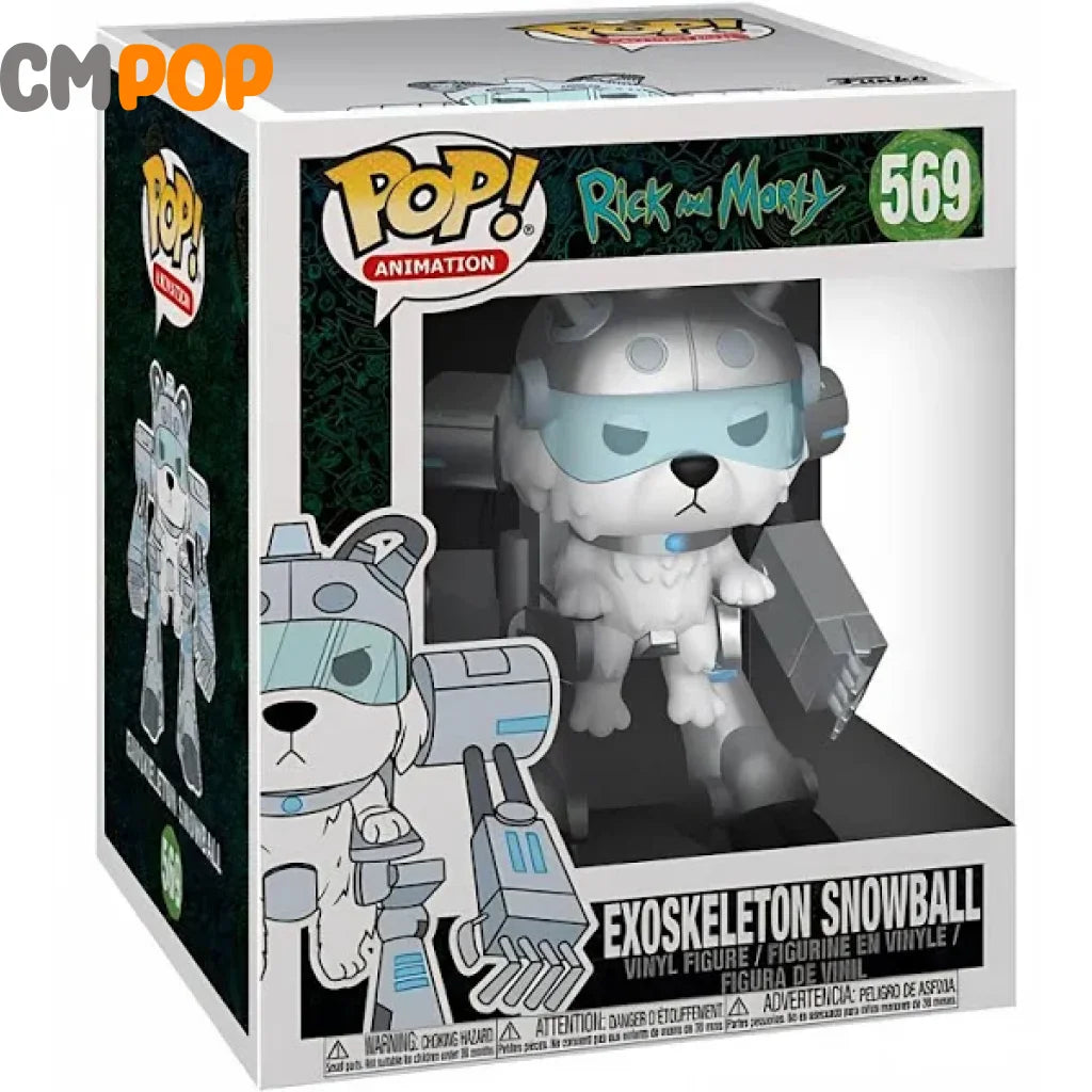 Exoskeleton Snowball- #569 - Funko Pop! Animation Deluxe Rick And Morty Pop