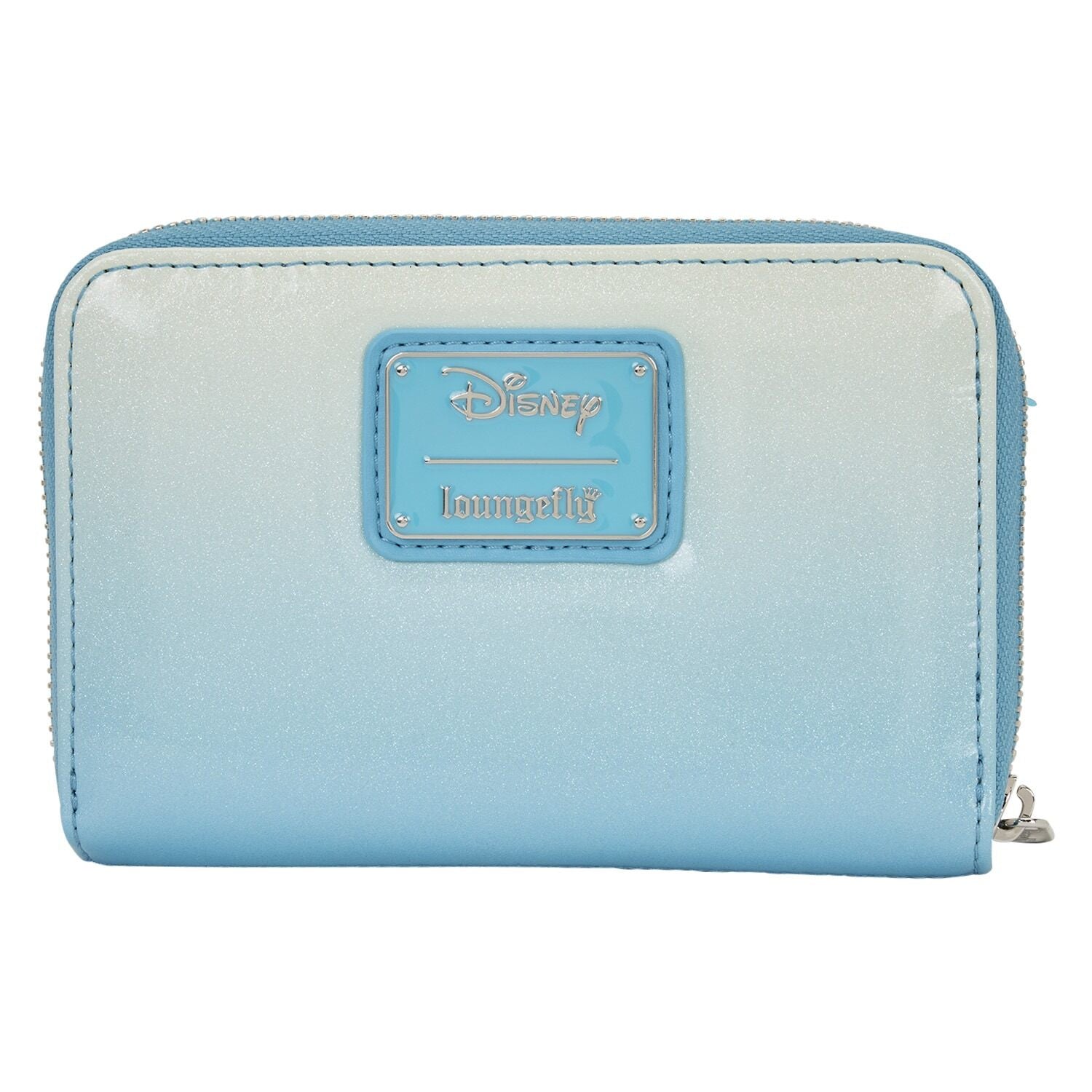 Disney Frozen Elsa Glitter Sequin Zip Around Wallet - Loungefly