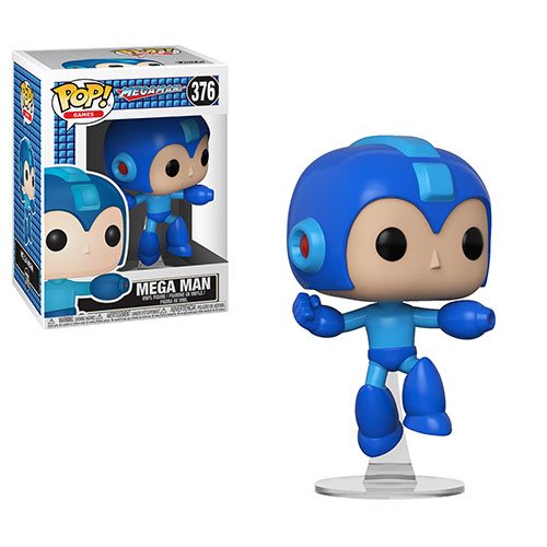 Games: Megaman - Megaman (Jumping) - #376 - Funko Pop!