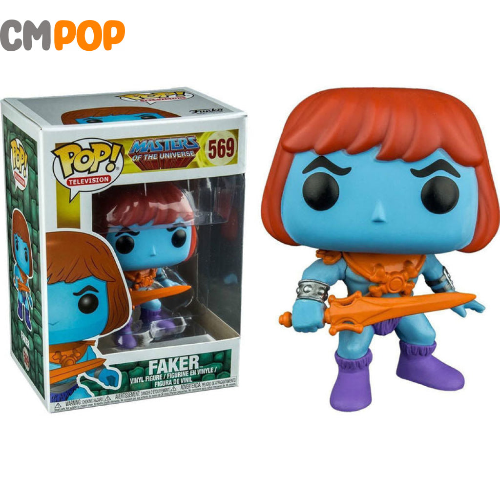 Faker - #569 Funko Pop! Television Masters Of The Universe