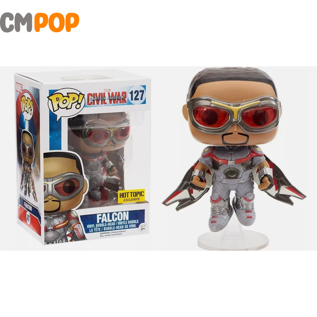 Falcon - #127- Funko Pop! Marvel Hot Topic Exclusive Pop