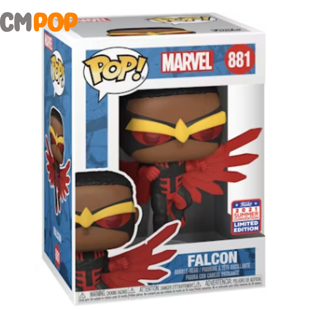 Falcon - #881- Funko Pop! Marvel 2021 Summer Con Exclusive Pop