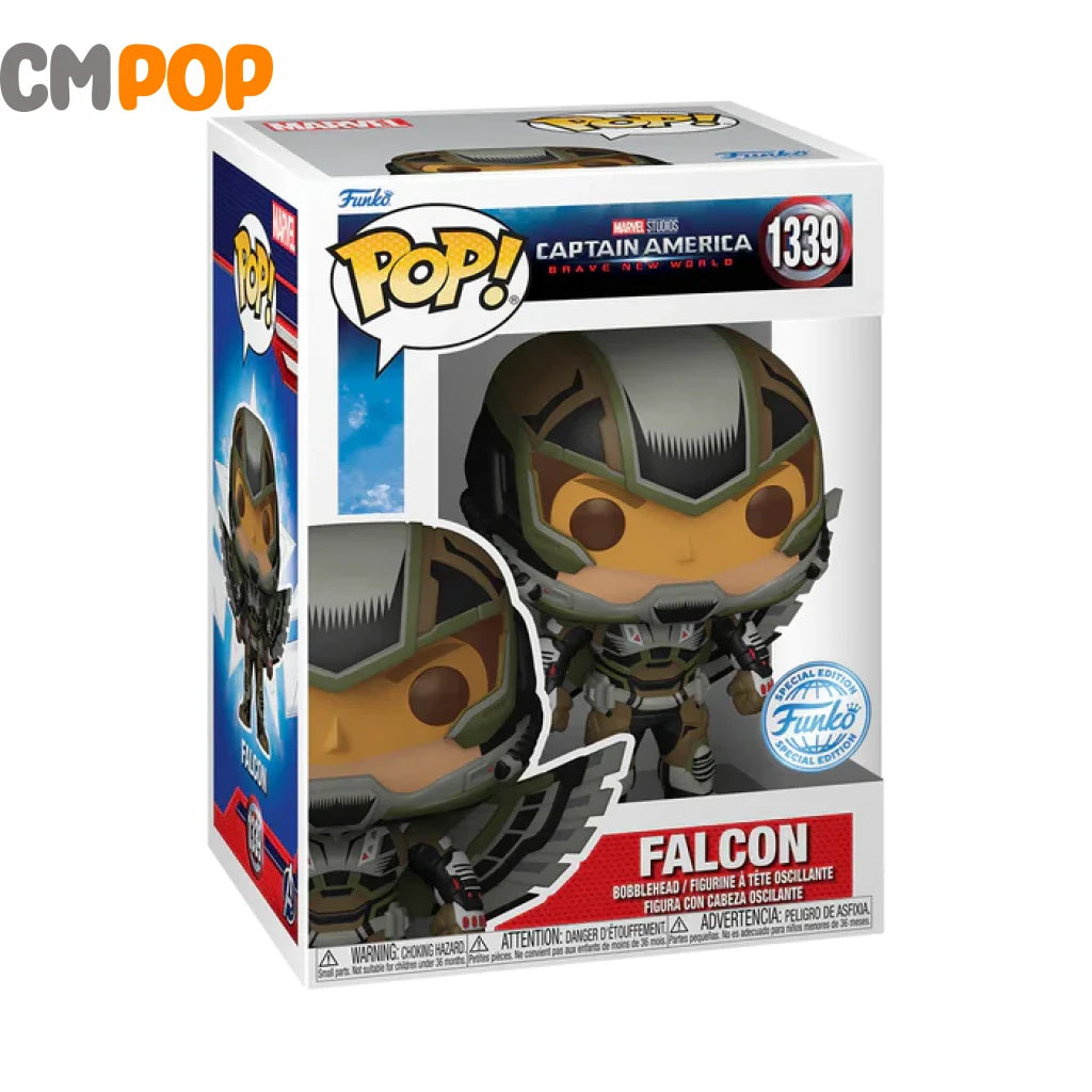 Falcon (Retro) - #1339 Funko Pop! Marvel Captain America Brave New World Exclusive