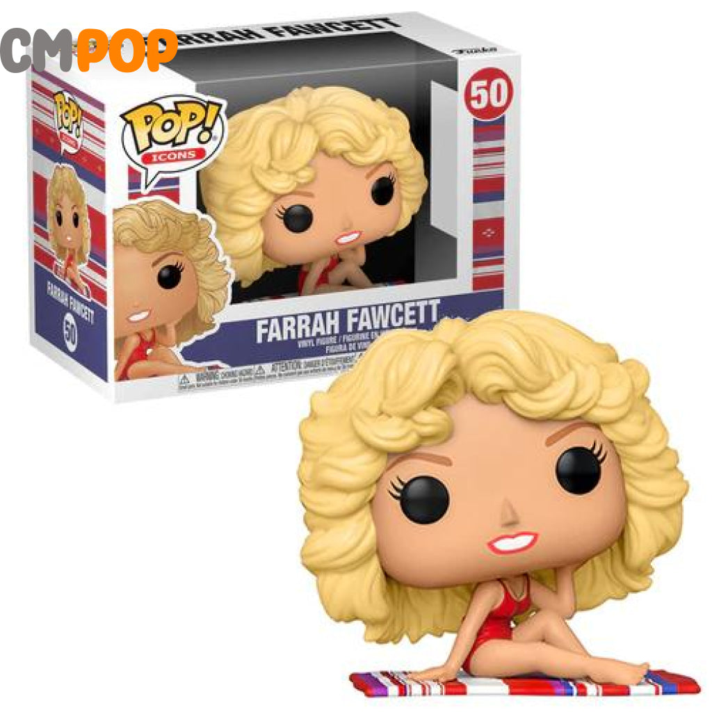 Farrah Fawcett - #50 - Funko Pop! - Icons - Farrah Fawcett