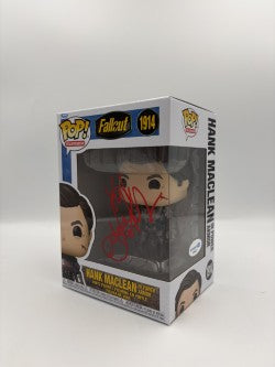 Hank Maclean In Power Armor - #1914 - Funko Pop! - Television - Fallout - Signed By Kyle Maclachlan - Certified By Autographcoa