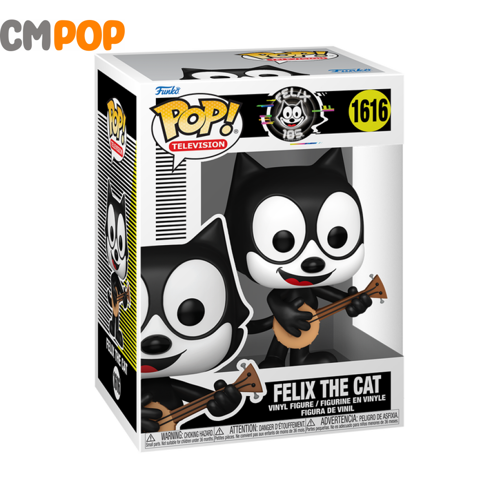 Felix The Cat With Banjo - #1616- Funko Pop! Television 105Th Anniversary Pop