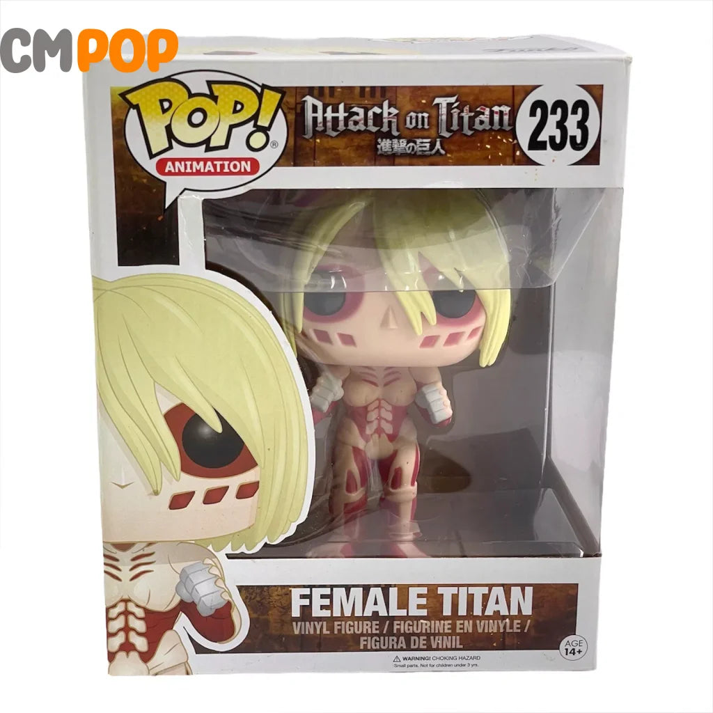 Female Titan - #233 - 6’’ Funko Pop! - Attack on Titan Funko Pop
