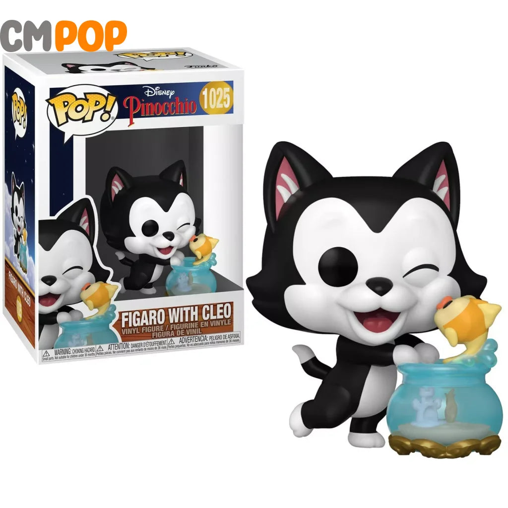 Figaro With Cleo - #1025 Funko Pop Disney Pinocchio