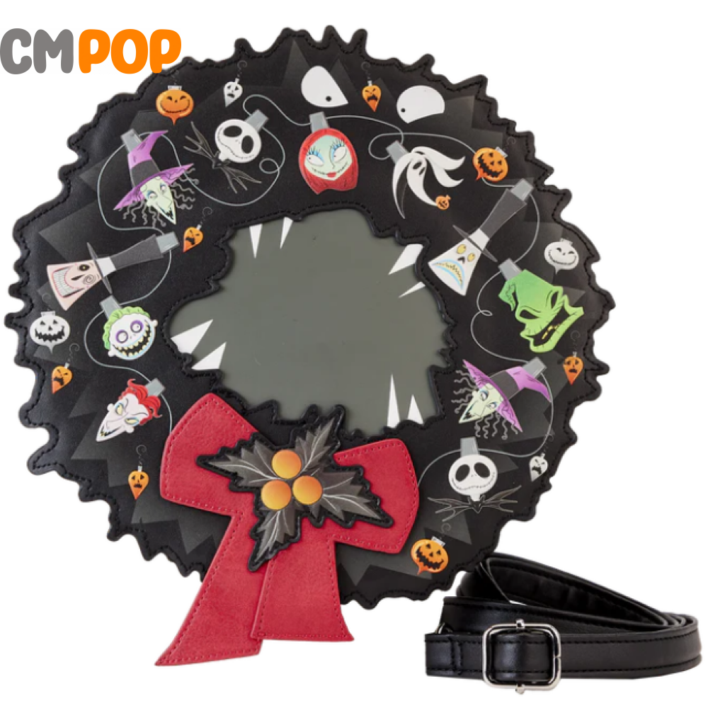 Disney Figural Wreath Crossbody - The Nightmare Before Christmas Loungefly