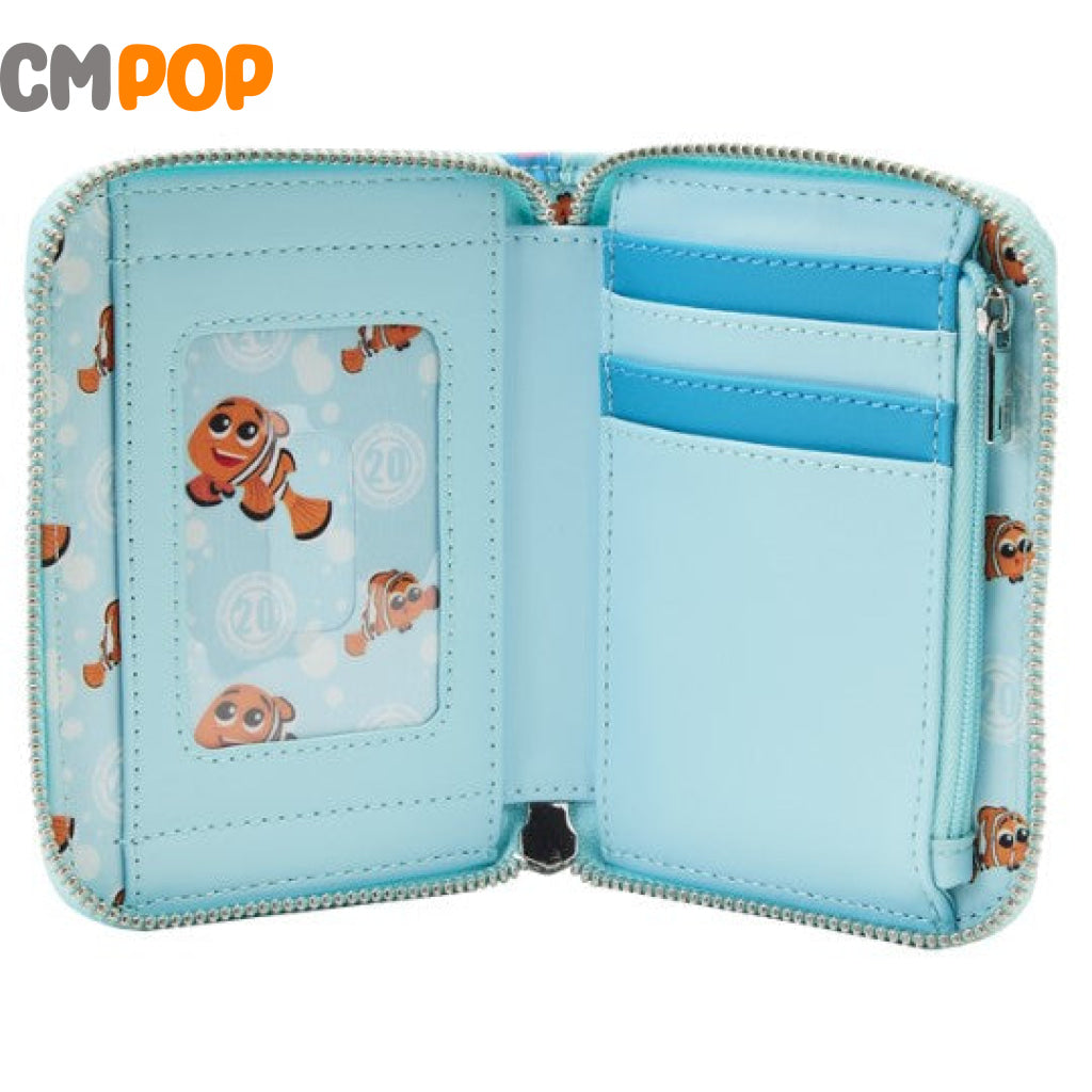 Finding Nemo 20Th Anniversary Zip Around Wallet - Loungefly