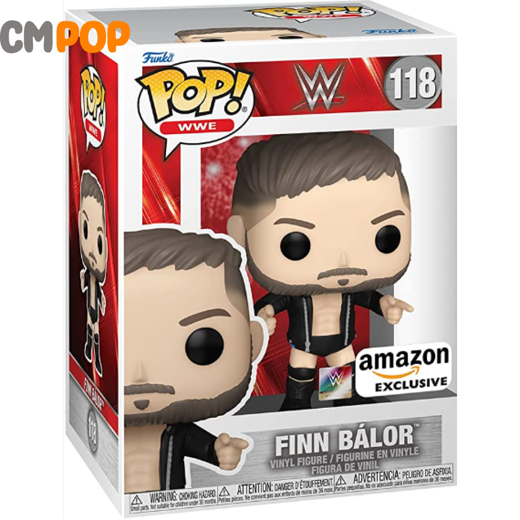 Finn Balor - #1118 Funko Pop! Wwe Amazon Exclusive Pop