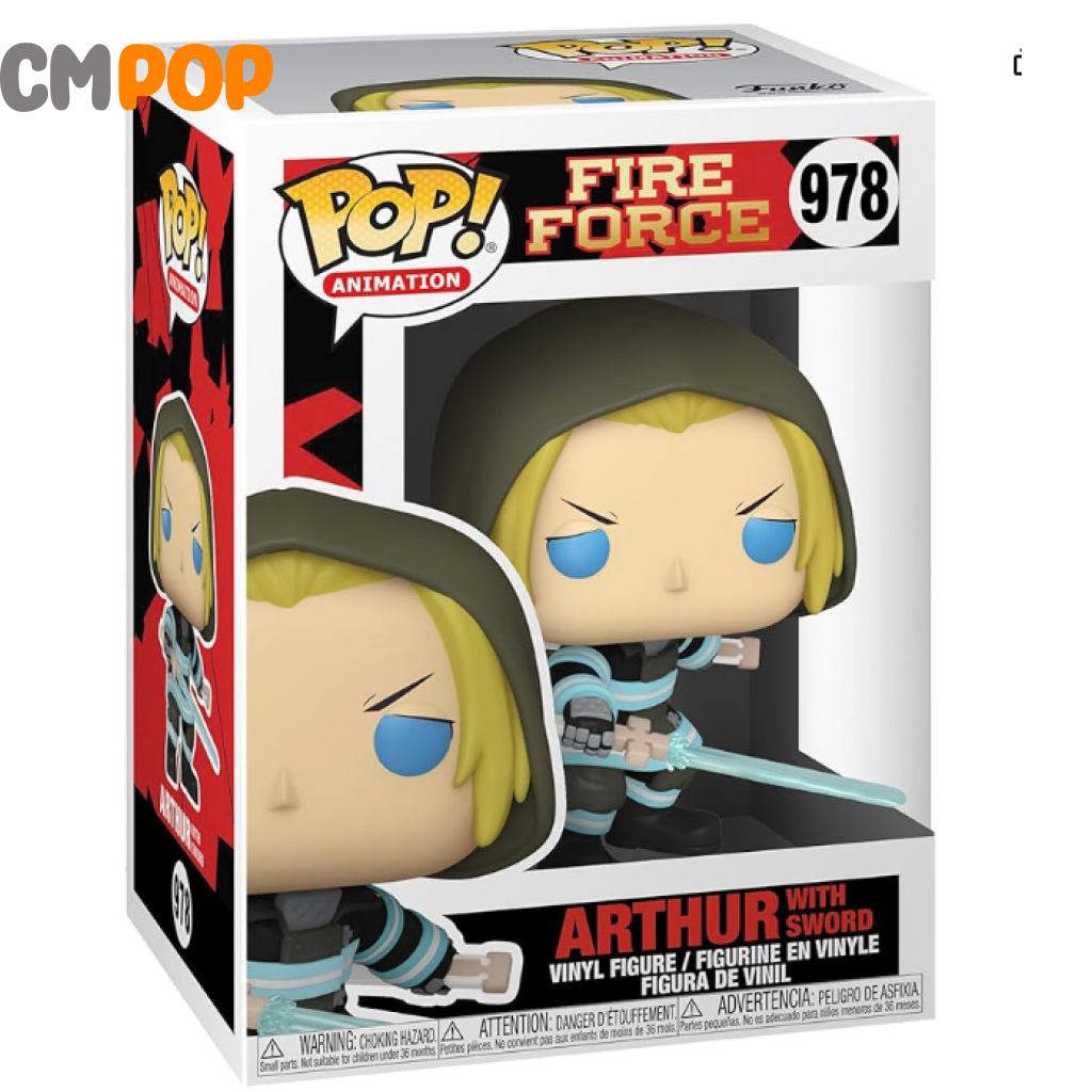 Fire Force Arthur With Sword - #978- Funko Pop! Pop