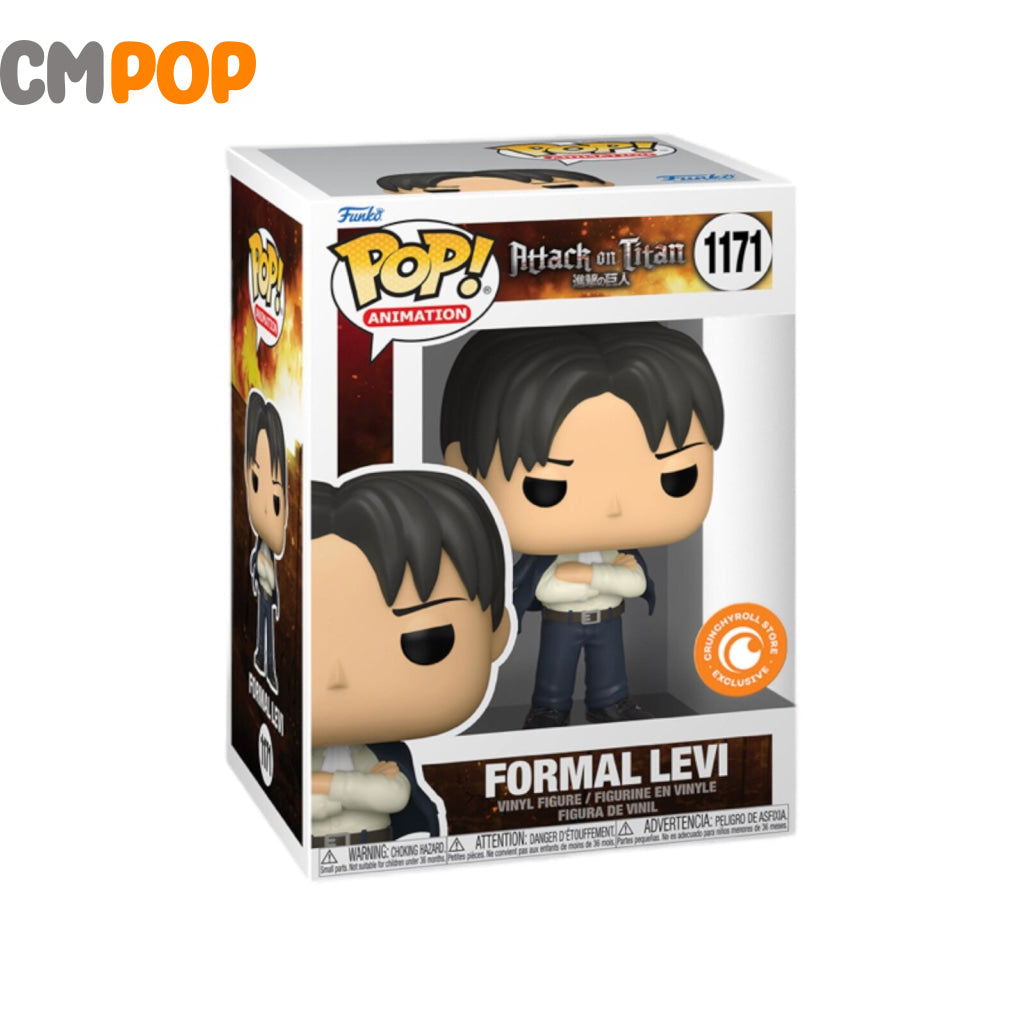 Formal Levi - #1171 Funko Pop! Attack On Titan Gamestop Exclusive Pop