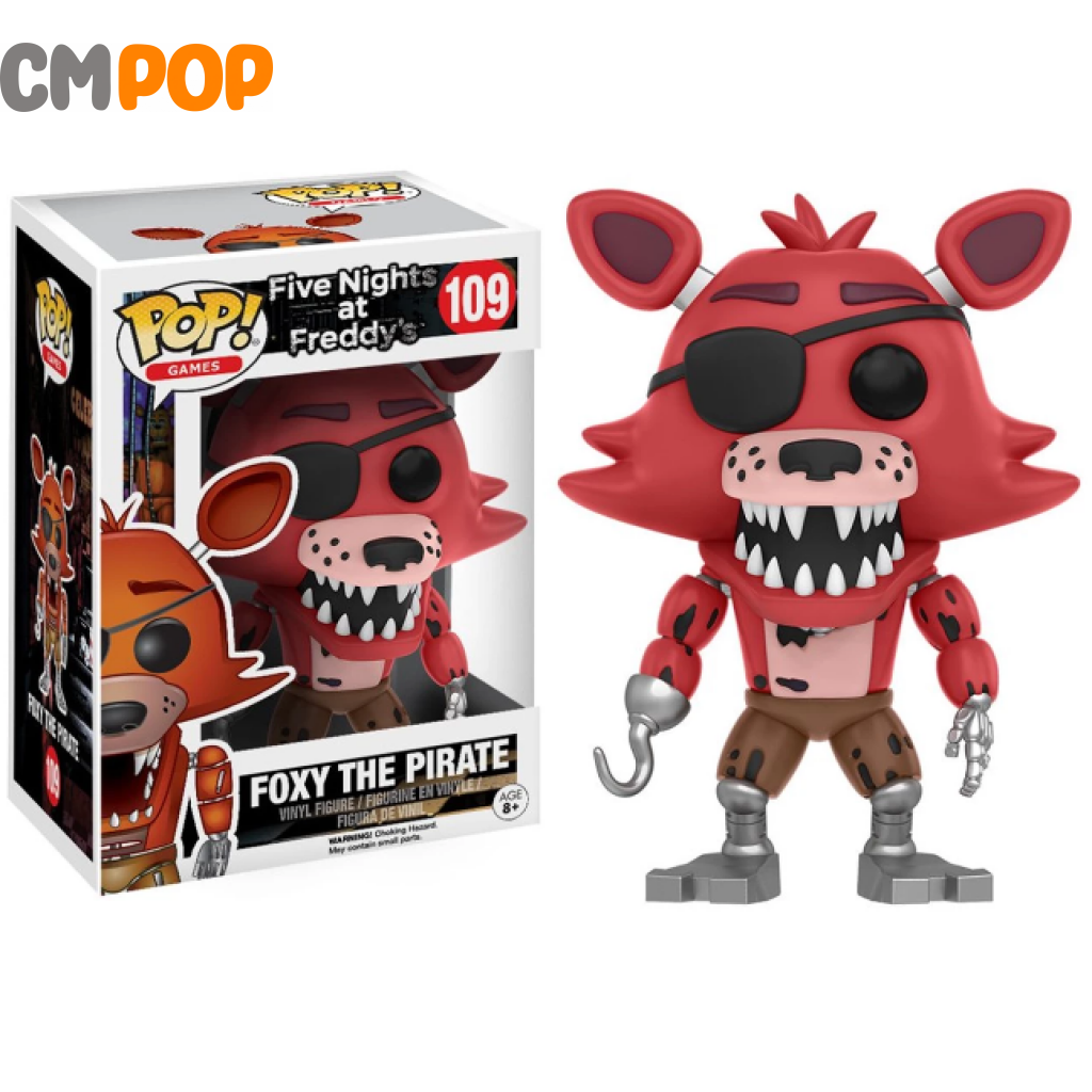 Foxy The Pirate #109 - Funko Pop! Five Nights At Freddy’s Pop