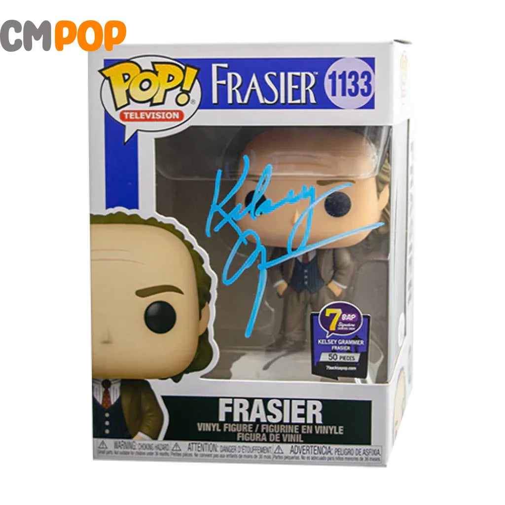Fraiser #1133 - Funko Pop! Television Signed By Kelsey Grammer (50 Pcs) Certified Pop
