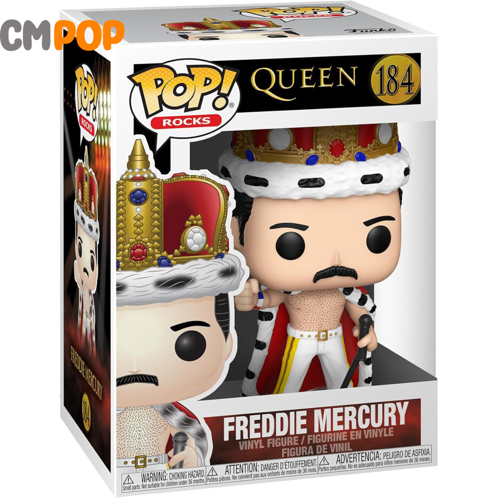 Freddie Mercury - #184 Funko Pop! Rocks Queen