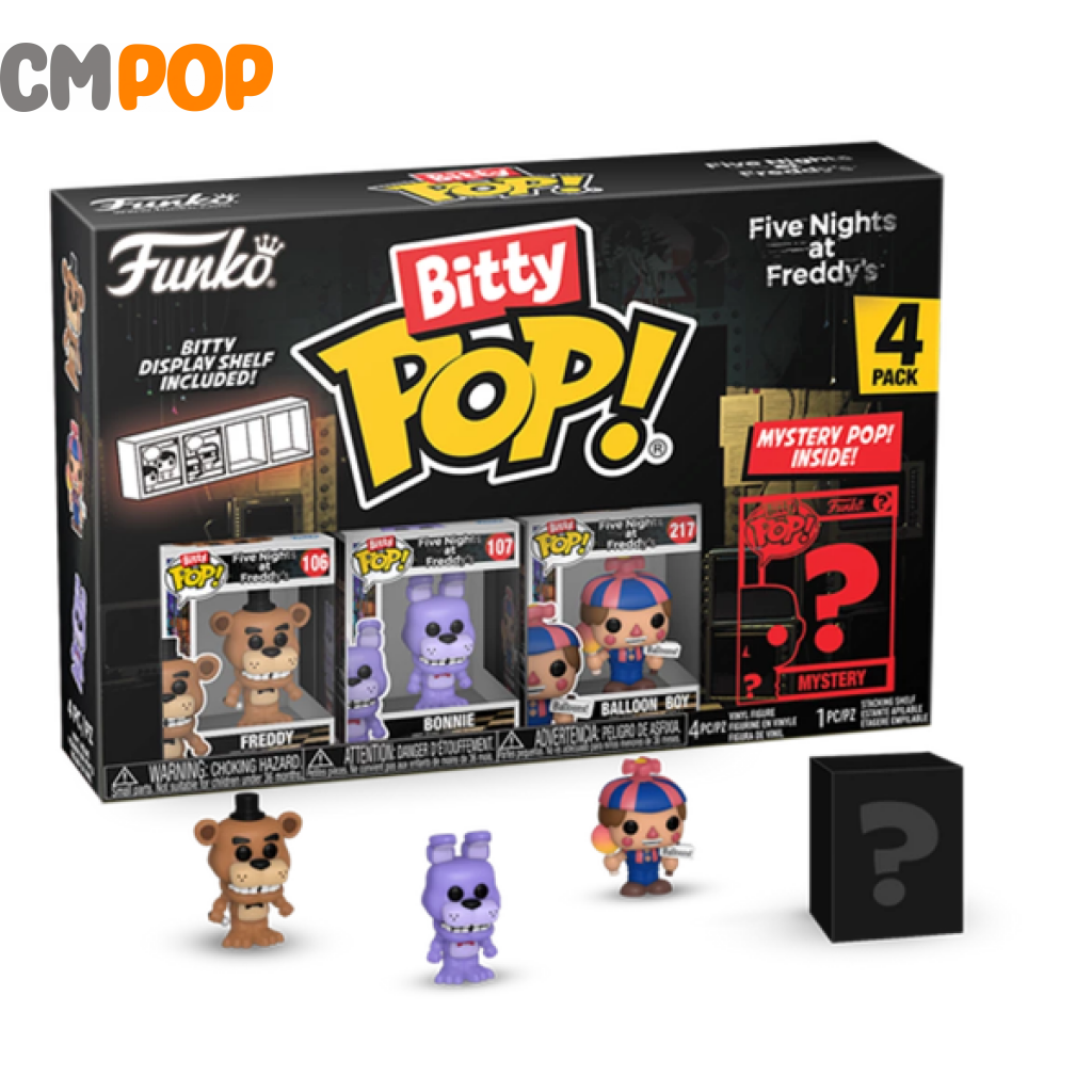 Freddy -Fnaf- Bitty Pop 4 Pack Pop! - Funko Fnaf