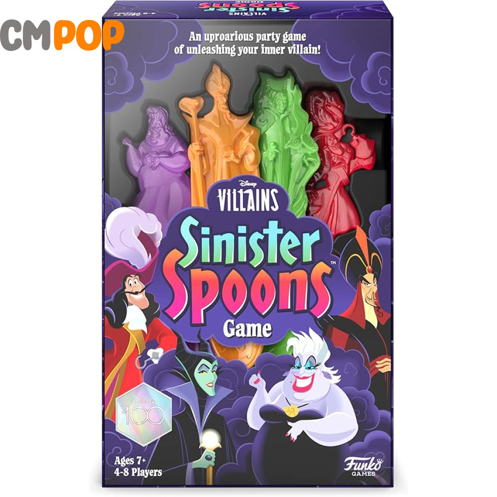 Funko Games: Disney Villains: Sinister Spoons Game Toys & Games