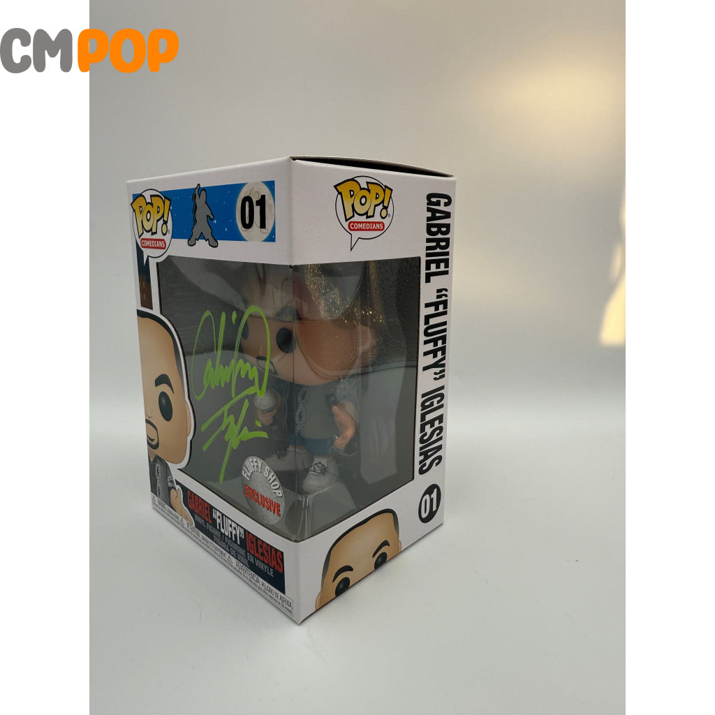 Gabriel ’fluffy’ Iglesias - #01 - Funko Pop! - Comedians - Signed by - Certified Pop! Funko Pop
