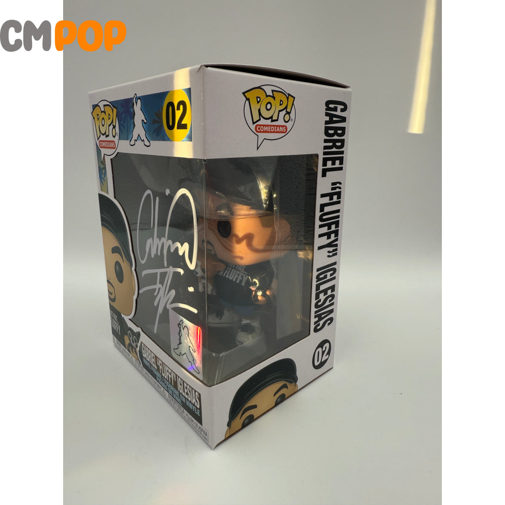 Gabriel ’fluffy’ Iglesias - #02 - Funko Pop! - Comedians - Signed by - Certified Pop! Funko Pop