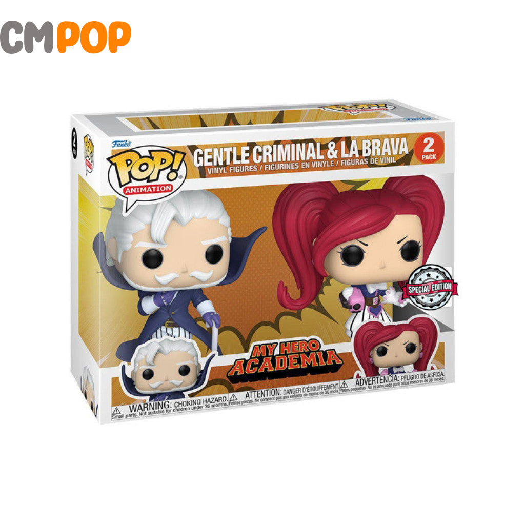 Gentle Criminal & LA Brava - My Hero Academia- Funko Pop! - My Hero Academia - Special Edition Funko Pop