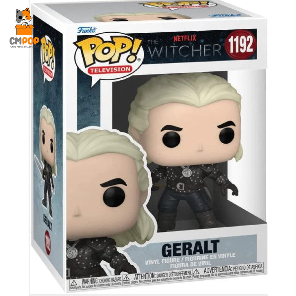 Geralt - #1192- Witcher Funko Pop