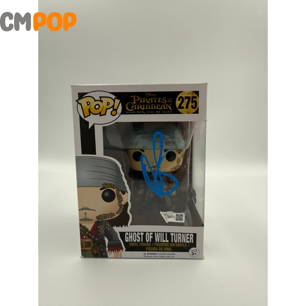 Ghost of Will Turner #275 - Funko Pop! - Pirates of the Caribbean - Signed by Orlando Bloom - Certified Pop! Funko Pop