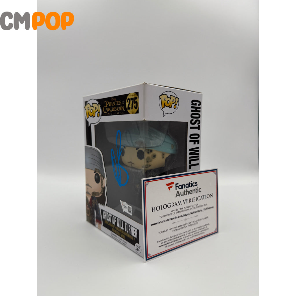 Ghost of Will Turner #275 - Funko Pop! - Pirates of the Caribbean - Signed by Orlando Bloom - Certified Pop! Funko Pop