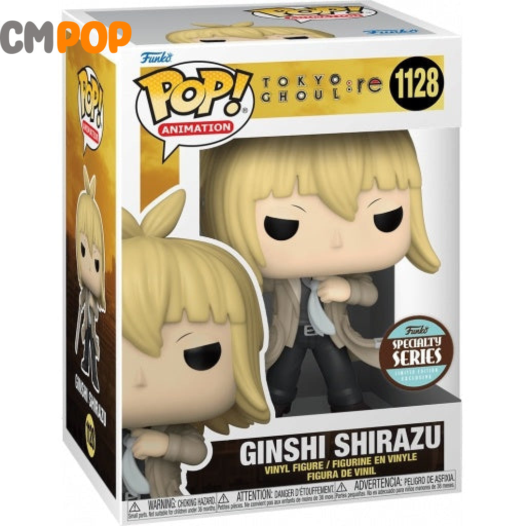 Ginshi Shirazu - #1128 Funko Pop! Tokyo Ghoul Specialty Series Pop