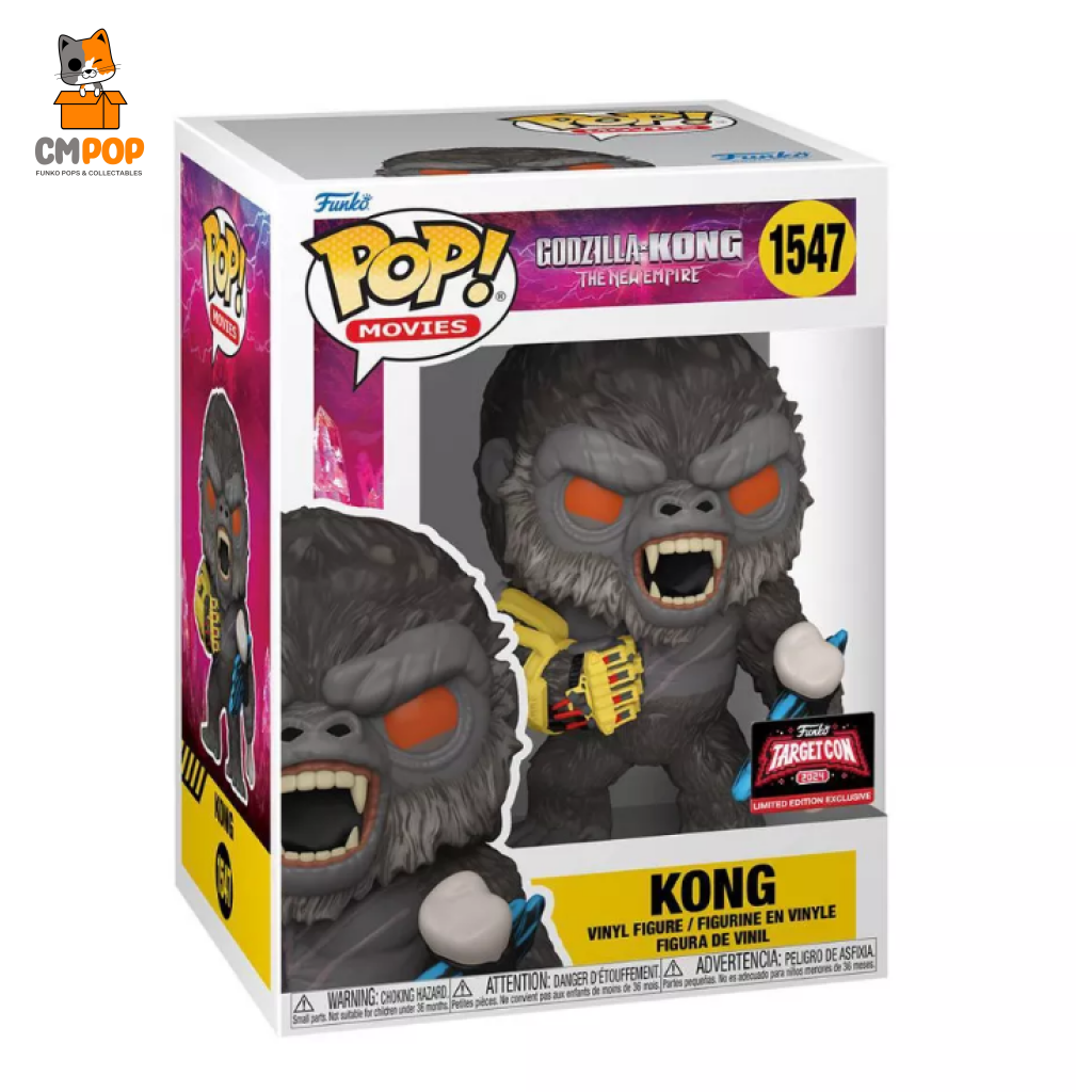 Godzilla - #1547 Funko Pop! Vs Kong The New Empire Target Con 2024 Limited Edition Exclusive Pop
