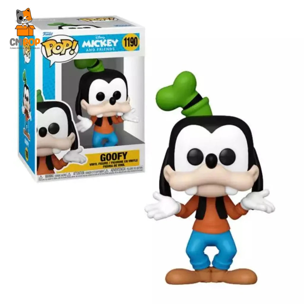 Goofy - #1190 Funko Pop! Disney Mickey And Friends Pop