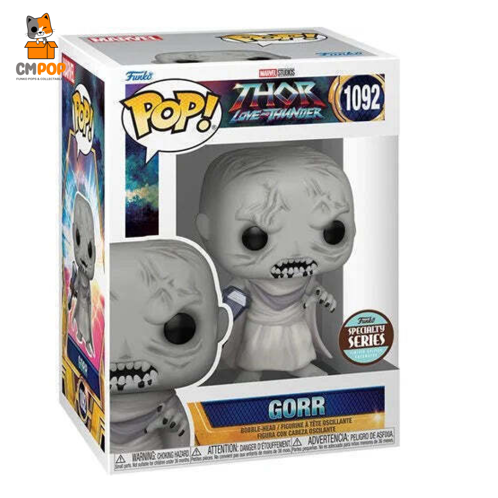 Gorr- #1092- Funko Pop! - Thor Love And Thunder Specialty Series Pop