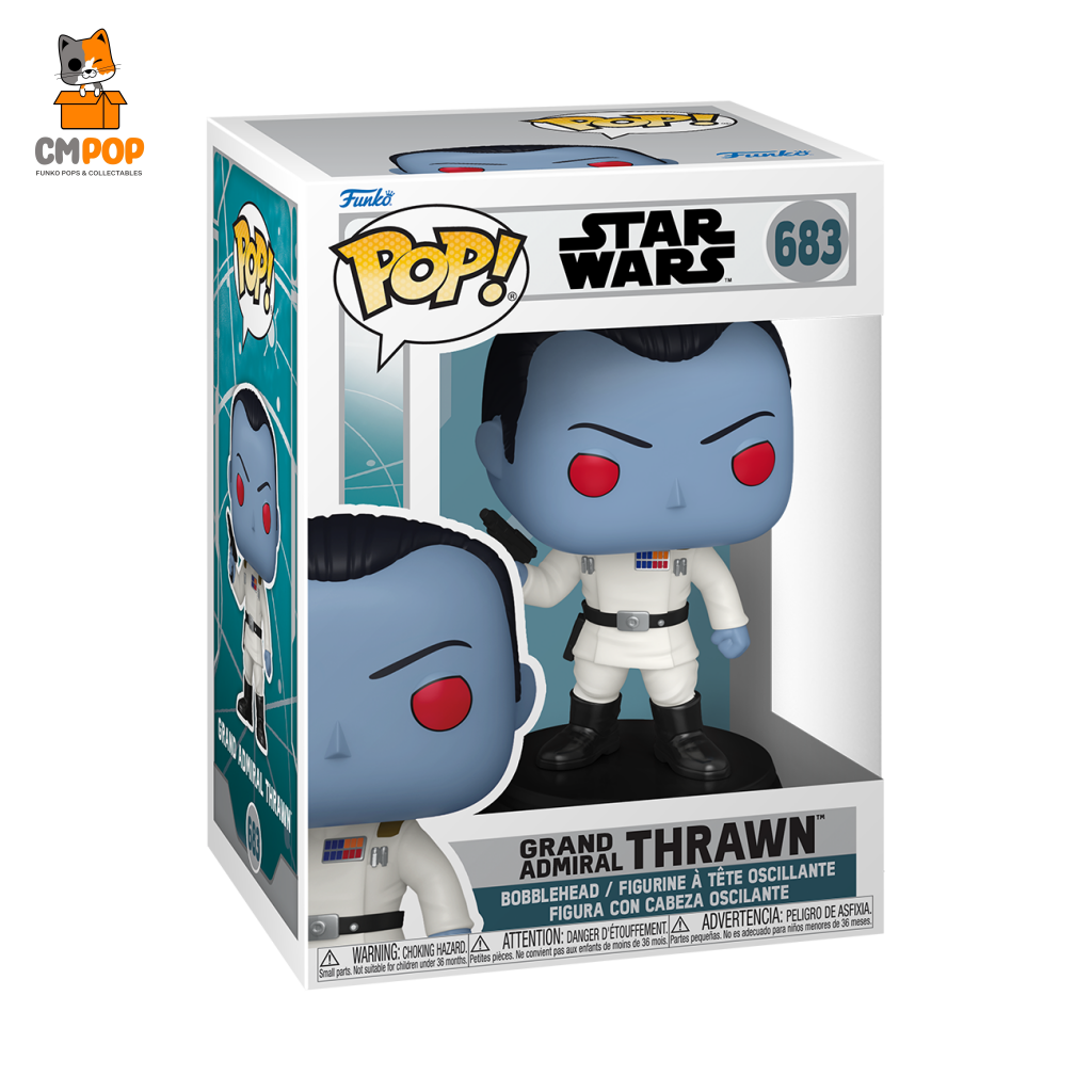 Grand Admiral Thrawn - #683 Funko Pop! Star Wars Ahsoka Pop