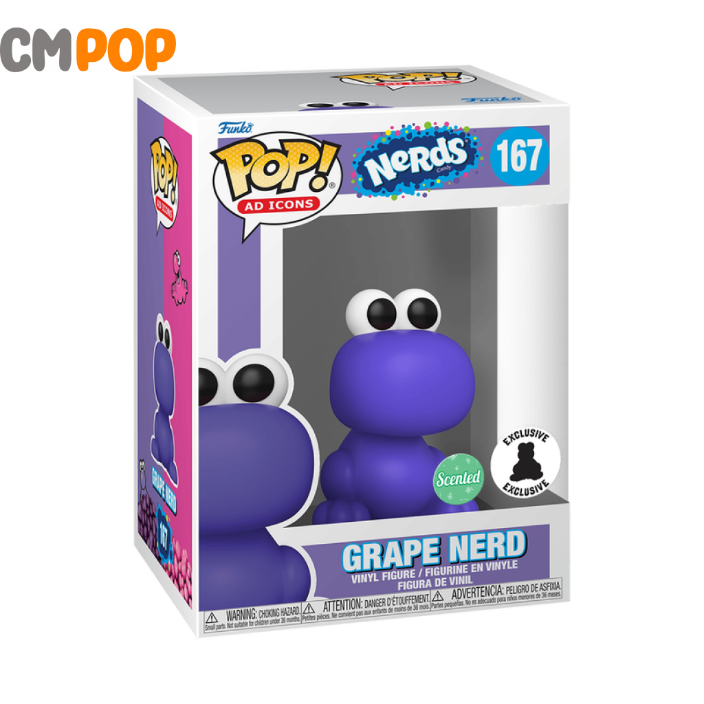 Grape Nerd Scented - #167 Nerds Candy Exclusive Ad Icons Funko Pop